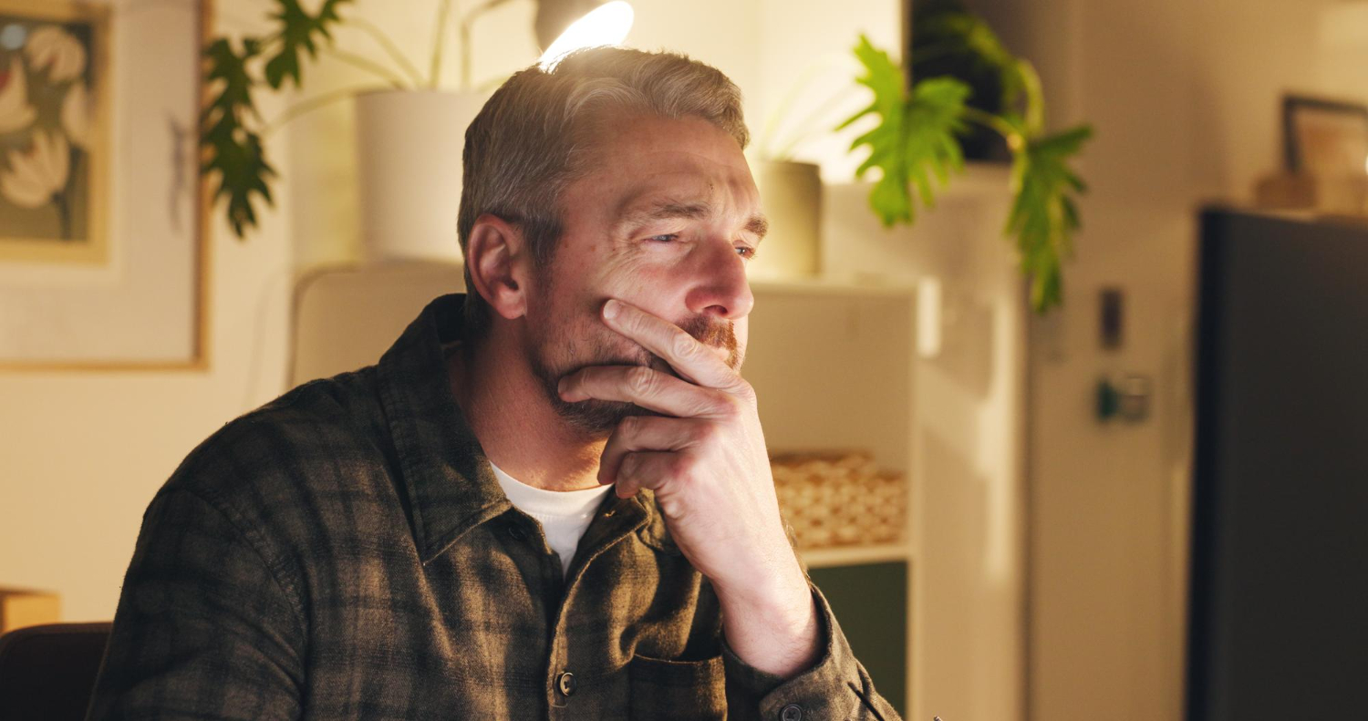 Adult with anxiety
